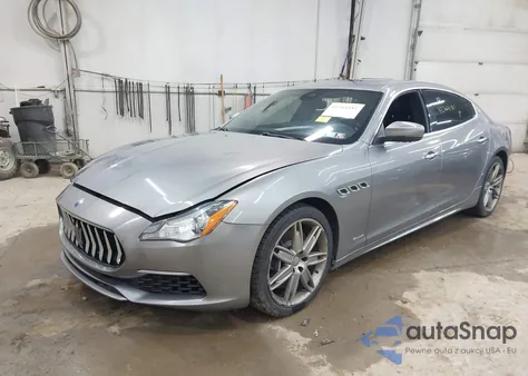 2017 Maserati Quattroporte Gts Granlusso из США, поврежденный, VIN ZAM56PPL2H1258230
